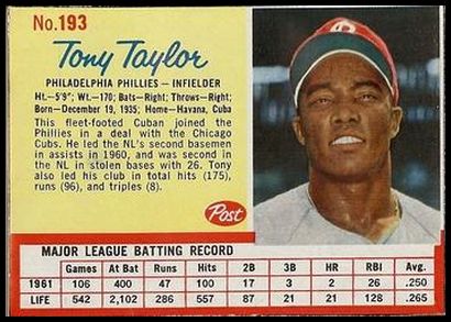 193 Tony Taylor